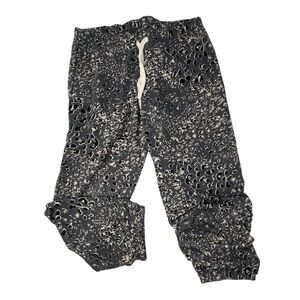 Sundry Jogger Anthropologie Animal Print Sweatpants Loungewear Bottoms NWT S